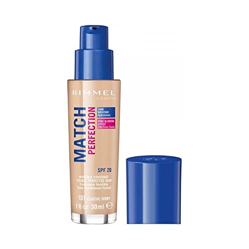Rimmel Match Perfection Foundation, Fair avorio, 30 ml