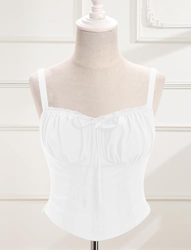 Bustier pour affiner la silhouette, le corset à lacets FYMNSI résout le manque de maintien en été