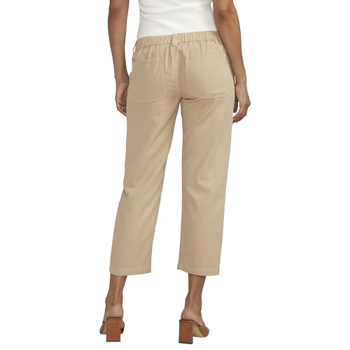 Jag Jeans Women's Chino Tailored Cropped Pants-Legacy3