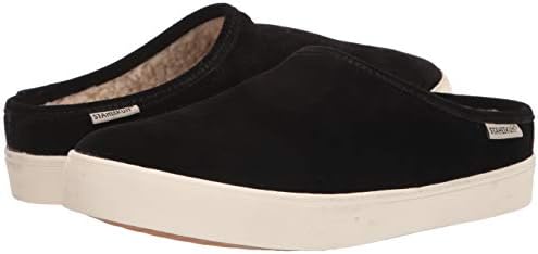 Staheekum Women's Plush Lining Indoor/Outdoor Cami Mule, Black, 8 | Image 7