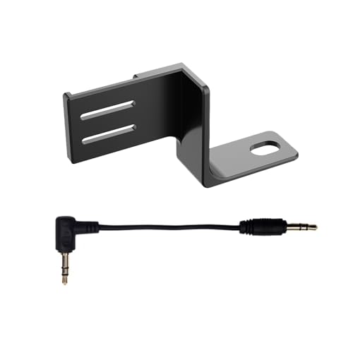 JOYSOG X4 Mic Bracket Adapter, External Microphone Adapter Accessories for Insta360 X4 Camera Mic Stand Parts