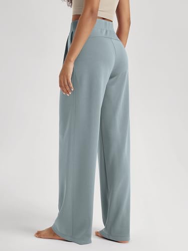 Image of ODODOS Modal Soft Wide Leg Pants for Women High Waist Casual Relaxed Pants with Pockets-27 /29 inch / 31 inch Inseam