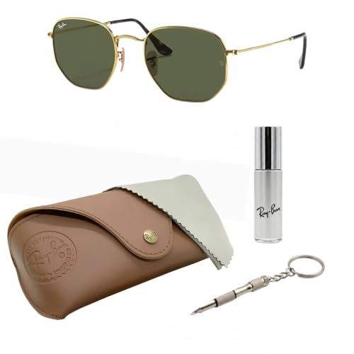 Image of Ray-Ban RB3548N HEXAGONAL FLAT LENSES Sunglasses w /Official Eyewear Kit