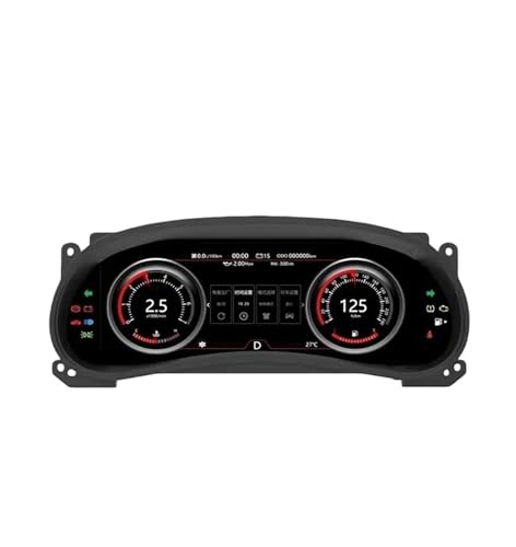 Pantalla LCD 720p para Jeep Jk Wrangler con instrumentación digital HD de alta resolución