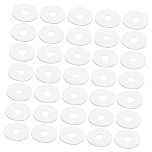 BELLIFFY 50 Piezas Juntas Transparentes Arandelas De Fijación De Tornillos Arandelas Para Manijas De Puertas De Ducha Junta De Sellado Para Uso Baño Para Sujeción