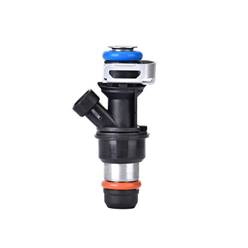 17113698 25317628 FJ10062 FJ315 17113553 Fuel Injectors for 2001-2007 Buick Rainer Chevy Silverado Sierra Cadillac Escalade Suburban Tahoe GMC Yukon Hummer 4.8L 5.3L 6.0L, 8Pcs (Black/Blue)