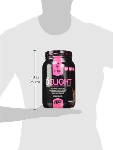 FitMiss Delight Protein Powder, Nutritional Shake, Chocolate Delight, 2 Pounds, 38 Servings
