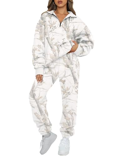 Image of AUTOMET Women's Sweatsuits 2 Piece Outfits Lounge Sets