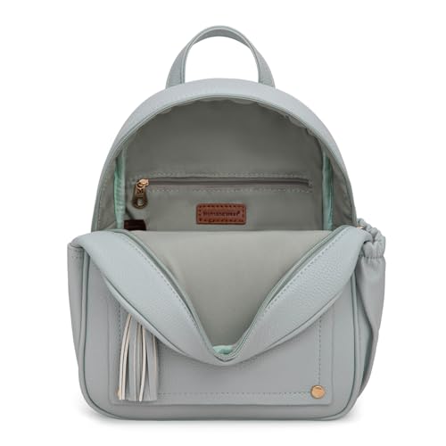 Image of Montana West Mini Backpack Purse for Women Anti Theft Backpacks with Secured Zipper and Tassel