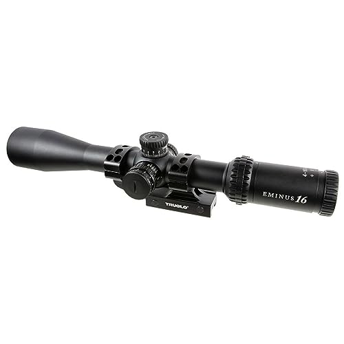 Image of Truglo Eminus Scope with 30MM Tube, Illuminated Tacplex Reticle, 1-Piece Mount