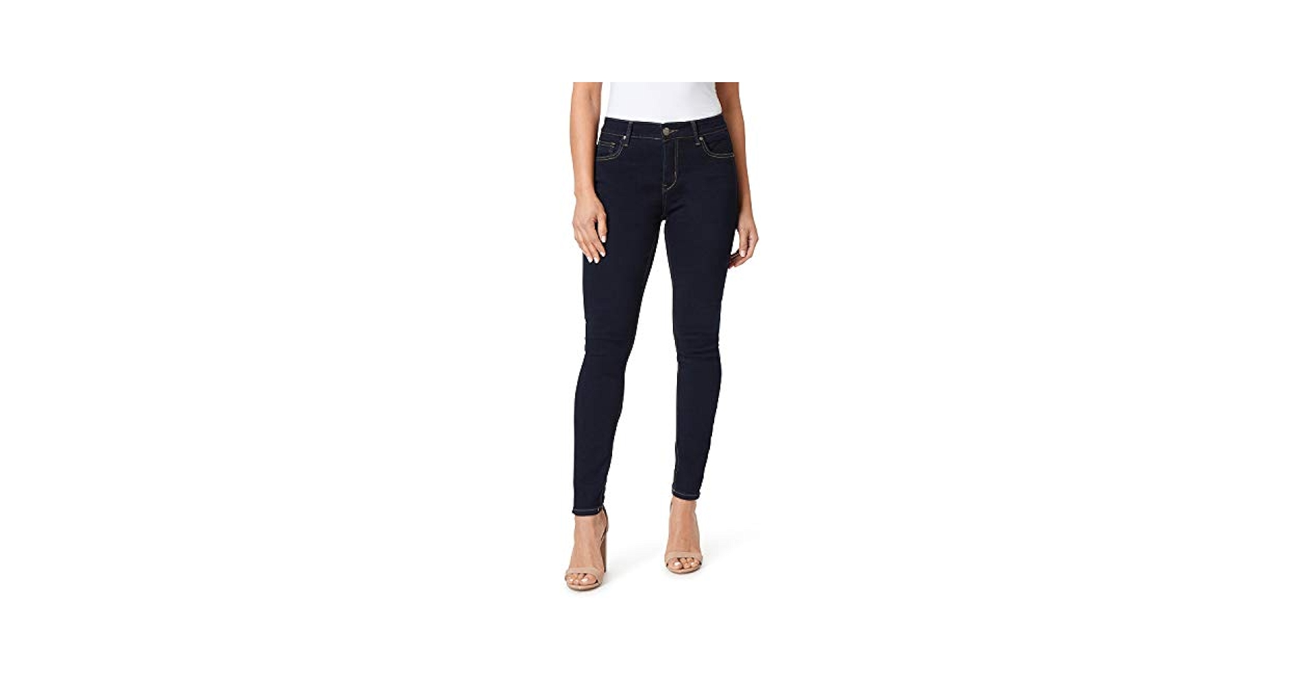 Angels Forever Young Women's 360 Sculpt Skinny Mid-Rise