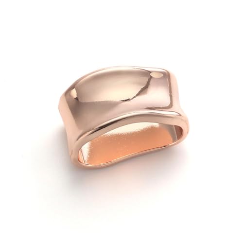 Image of Dainty Oblate Silk Scarf Ring Brooch for Women Minimalist Geometric Shawl Scarves Buckle Wrap Clasp Clip Rings Brooches Fashion Dress Accessories Jewelry