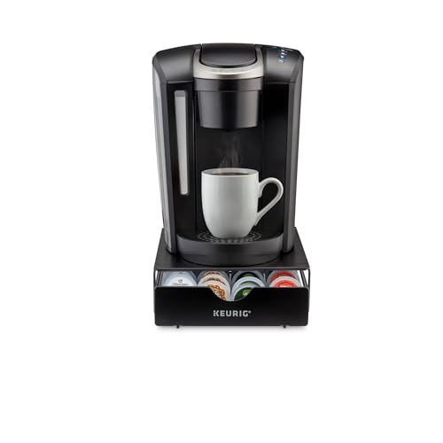 Keurig Slim Non-Rolling Storage Drawer, Coffee Pod Storage, Holds up to 24 Keurig K-Cup Pods, Black, Storage Drawer - 24ct, 9.2 x 3.3 x 12.2 inches - image 3