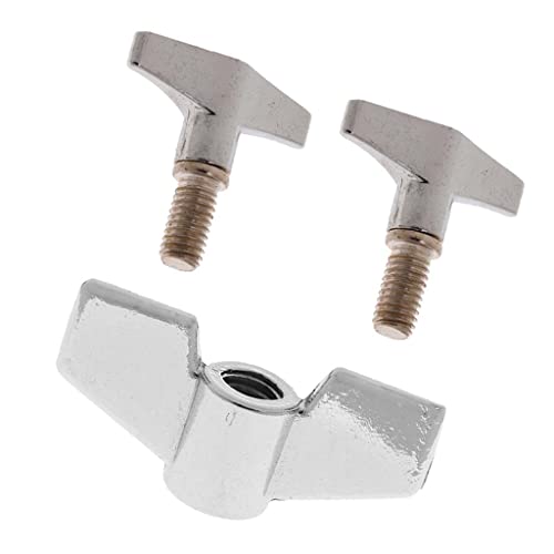 Baosity Kit de Tornillos para Platillos de Batería 3 Piezas miniatura 1