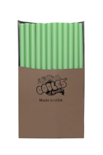 50 Pack of Oodles of Noodles Foam Swimming Pool Lime Green