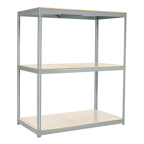 Amazon.com: Global Industrial Wide Span Rack with 3 Shelves