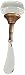 Mud Pie Smooth Door Knob Spreader, Brown