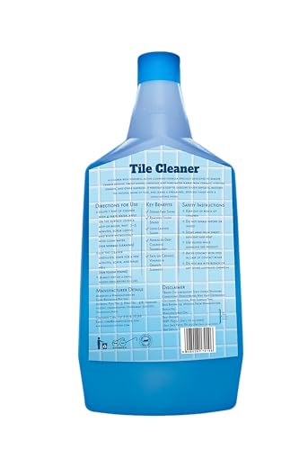 Image of SUNA ZEBRA Tiles Cleaner | Heavy-Duty Stain Remover for Tiles & Floors | Removes Cement, Grout Haze, Hard Water & Tough Stains | Fast-Action Cleaning Agent (1 Litre)