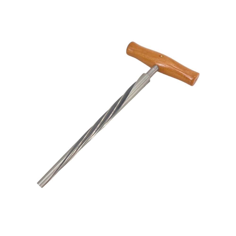 Yinfente Herramientas de reparación de instrumentos 4/4 para violonchelo escariador de acero de alta velocidad (herramienta para violonchelo)