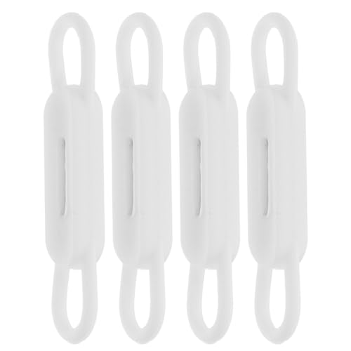 HOMSFOU 4piezas Clip Magnético Para Bolígrafo De Silicona Organizador Ajustable Para Nevera Escritorio Pizarra Blanca Soporte Magnético Para Varios Marcadores Unidades