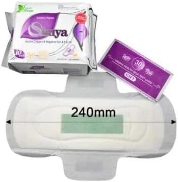 10 confezioni di assorbenti anionici uso diurno prodotto di igiene femminile cotone assorbente sanitario Shuya anione panty Liner