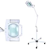 GOTOTOP LED 5x Lupe mit Licht für Schönheit, Make-up, Tattoo, Wohnzimmer, Schönheitspflege