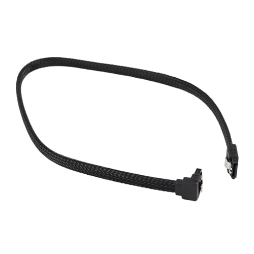 Cable de datos SATA 3.0 50 cm ángulo derecho 6Gb/s rojo miniatura 4