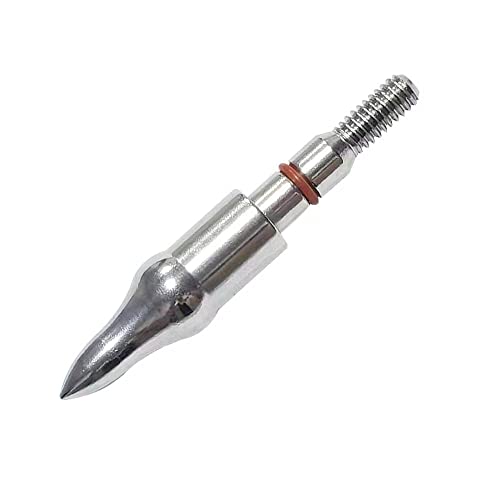 Image of 100 /125 /150 /200 /300 Grains Archery Field Points Practice Field Tips, Archery Target Practice Hunting Arrow Tip for Recurve, Compound Bow Crossbow, Stainless Steel Screw in Broadheads