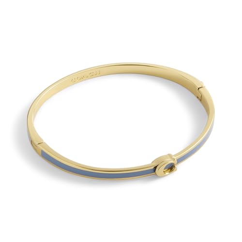 COACH Jewelry Womens Signature C Enamel Bangle Bracelet
