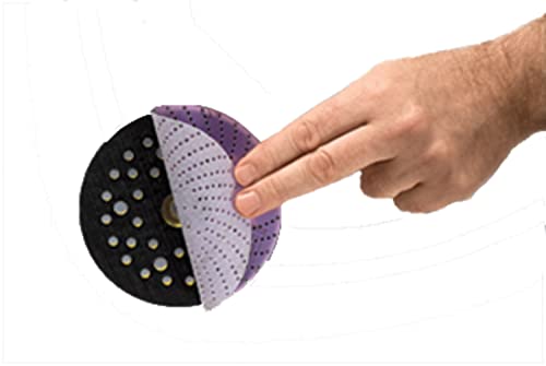 Interface doux 3M Hookit 70166 pour éviter les rayures profonds sur surfaces bombées et rebords - 2