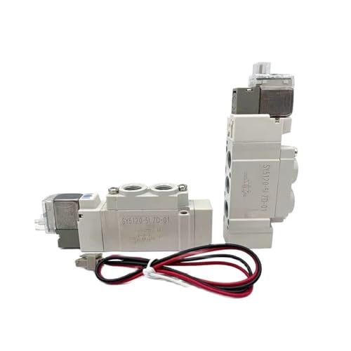 Électrovanne pneumatique SY5120 C4 distributeur 5/2 voies monostable - 5