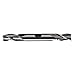 CLEVELAND Sq. End Mill,Double End,HSS,1" C39637