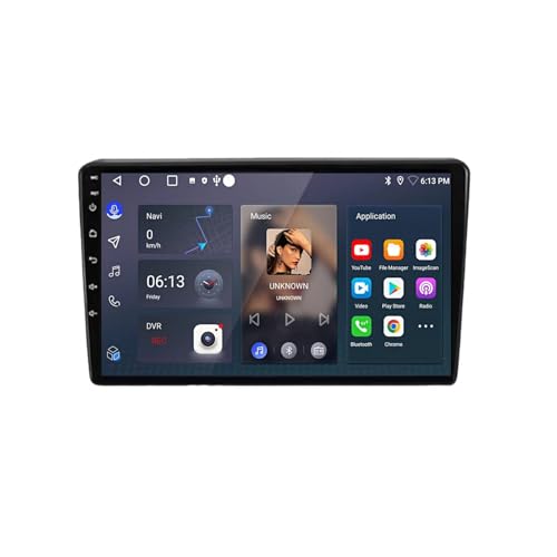 Pantalla CarPlay para coche Hyundai H1 II con Bluetooth de 4 núcleos y cámara de marcha atrás