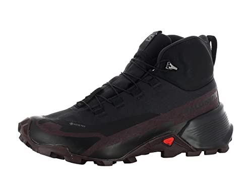 SALOMON Women's Shoes Cross Hike Mid GTX 2 W Choco Sneaker, Black Chocolate Plum Black, 5.5 UK SALOMON Women's Shoes Cross Hike Mid GTX 2 W Choco Sneaker, Black Chocolate Plum Black, 5.5 UK