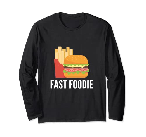 Amante de comida rápida de comida rápida Manga Larga
