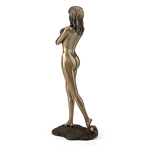 BINLIN Escultura Estatua Decoración Tecnología De Cobre Fundido En Frío Figura Femenina Desnuda Escultura Hotel Café Habitación Modelo Resina Muere Estrella Arte Desnudo Mujeres Bellezas