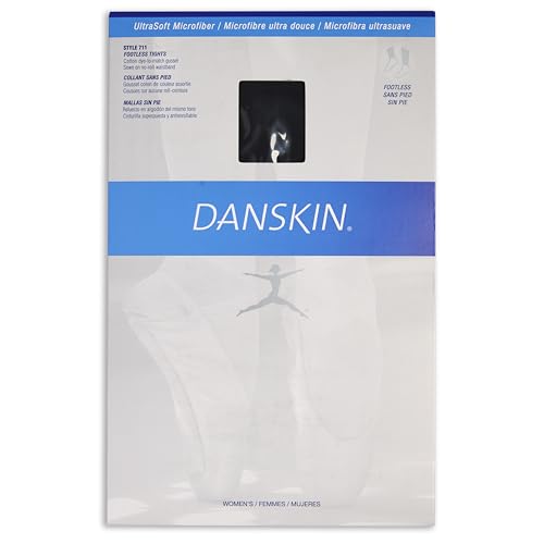 Image of Danskin womens Microfiber Footless Tights