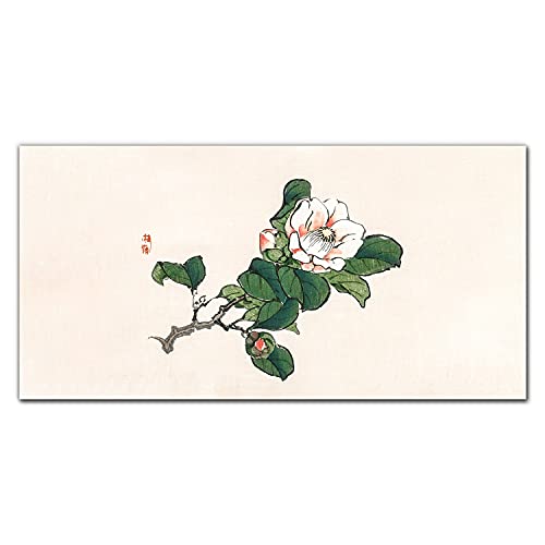 Image sur verre fleurs asiatiques Coloray pour apporter poésie et harmonie dans votre maison