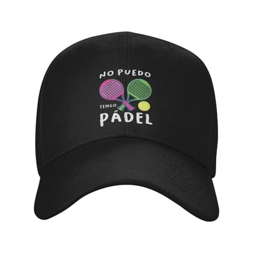 Casquette de baseball padel tennis humour pour vos matchs de double en plein air