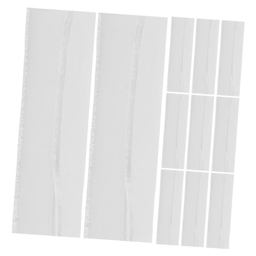 VALICLUD 40 Unidades De Cinta Adhesiva Para Pestañas Pegamento Para Pestañas Tiras Adhesivas Para Extensiones De Pestañas Tiras De Fibra LED Transparentes