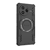Pełna osłona zawiasu Kompatybilny z Xiaomi Redmi K80 Pro 5G (wersja krajowa) Wytrzymała obudowa, odporna na wstrząsy, twarda, cienka, solidna, obsługuje bezprzewodowe etui ładujące Ochronne etui na te