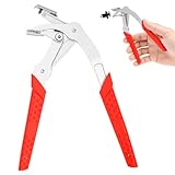 Car Clip Pliers and Trim Removal Tool, Heavy Duty Panel Clip Removal Pliers, Stainless Steel Leverage Design Non Slip Handle, Auto Fastener Rivet Remover for Door Panel Interior and Exterior Trim
