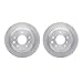 Dynamic Friction Company Rear Brake Rotors 6002-20007