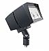 RAB Lighting FUTURE FLOOD 26W LED NEUTRAL ARM ON-OFF 4X4 BRONZE - FFL