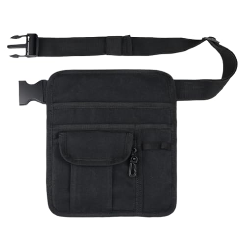 Server Apron Bag - Pacco In Vita Da Cameriere Con Cinturino Regolabile | Porta Del Denaro Dei Servizi Pubblici, Custodia Per Il Ristorante, Cintura Per Cameriera, Infermiera, Hotel,