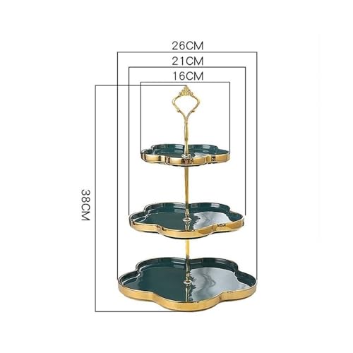 Support à gâteaux tripode en céramique pour optimiser l'espace de vos buffets - 3