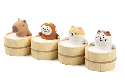 Aroma Ceramic Stone Diffuser [Japan Import] Aromatherapy Essential Oil Diffuser, Non Electric, Passive, Unique, Cute, Animal, Design For Women, Men, And Gifts (Bathing Dog) #TOP1