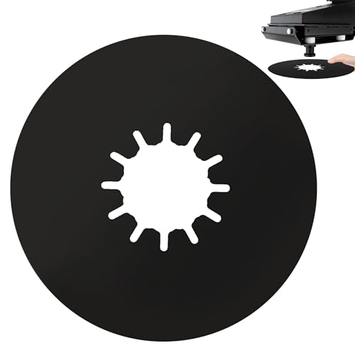 Image of TonGass 5th Wheel Hitch Lube Plate 10in Fits Standard 2-7 /8 inch Pin | RV Wheel Lube Plate, Camper Fifth Wheel Plate, Trailer Wheel Accessories for 5th Wheel Trailer Safety Kit