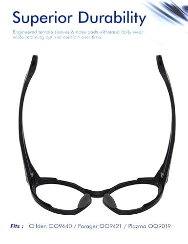 Image of SAUCER Replacement Nose Pieces Pads for Oakley Forager OO9421 Sunglasses