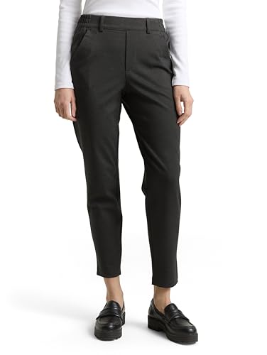 TOM TAILOR Damen 1021175 Jersey Relaxed Fit Jogger Hose, 10522 – Shale Grey Melange, XL EU
